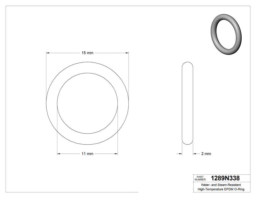 Technical drawing - 1289N338
